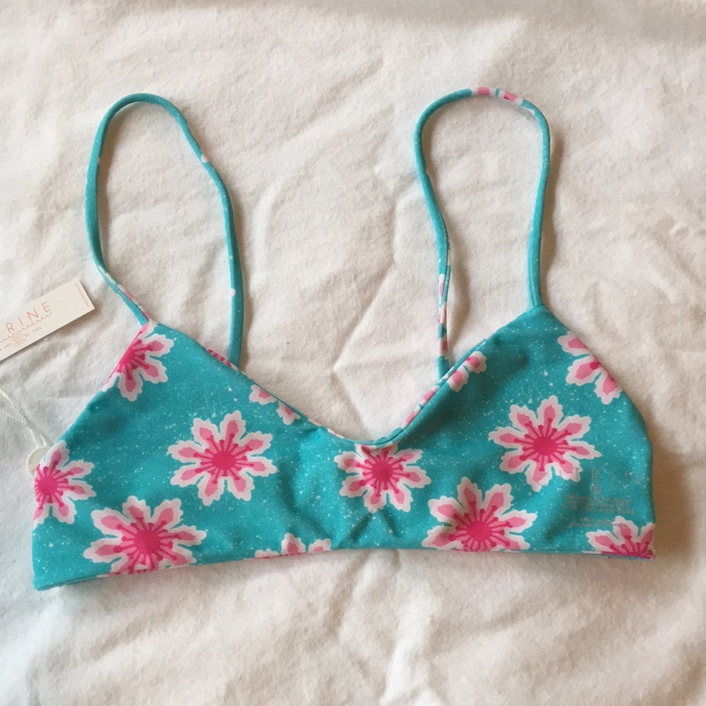 Citrine swim Stella top, Azalea, size S